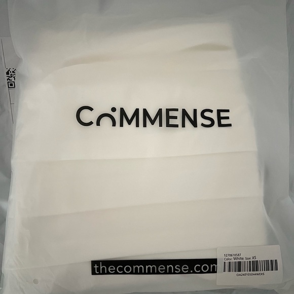 Commense Cream High-Waist Trousers - Picture 4 of 4